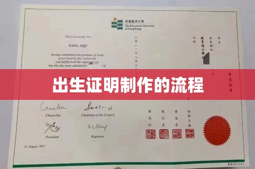 沐川出生证明制作的流程