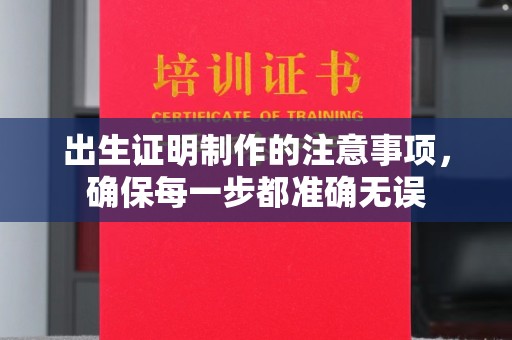 沐川出生证明制作的注意事项，确保每一步都准确无误